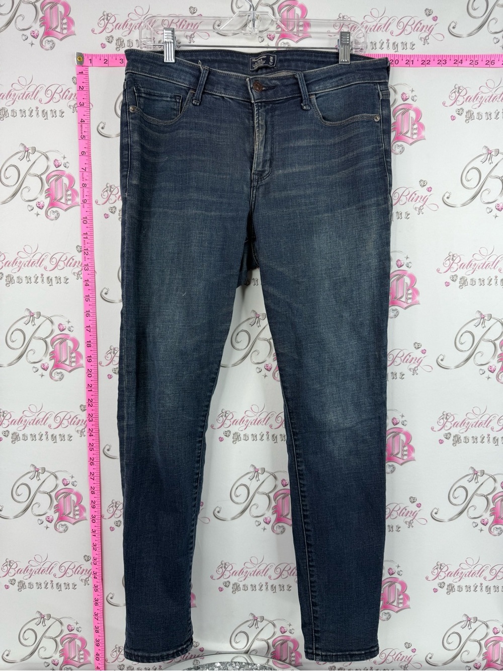 Abercrombie & Fitch Jeans pants Dark Blue Skinny Jeans